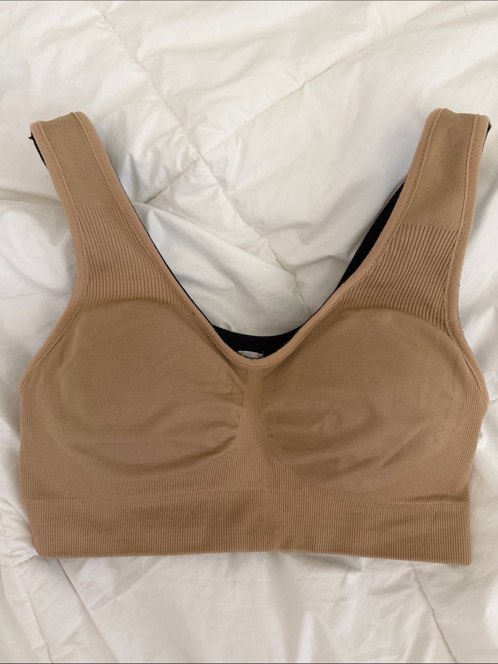 Spanx Reversible Bralette - Nude and Black